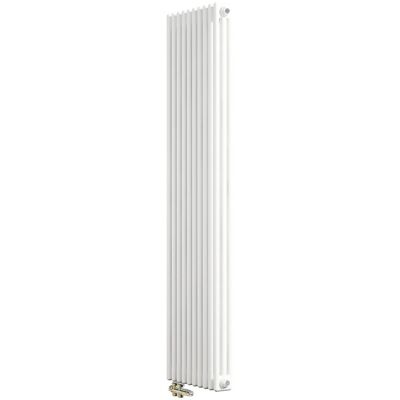 AICA Traditioneller Heizkörper 1800 x 470 mm Gusseisenstil 3 Spalten mit Seitenanschluss Weiß 1937W AICA Traditioneller Heizkörper 1800 x 470 mm Gusseisenstil 3 Spalten mit Seitenanschluss Weiß 1937W