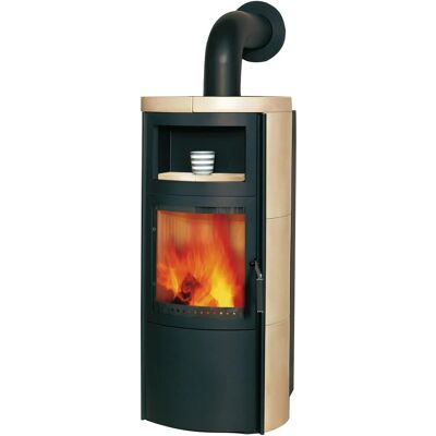 Hark Vito WW GT ECOplus Kaminofen Ofenkacheln Creme 8 kW wasserführend Hark Vito WW GT ECOplus Kaminofen Ofenkacheln Creme 8 kW wasserführend