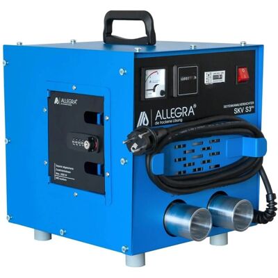ALLEGRA Seitenkanalverdichter S5 PH mit Gekkufix Anschlussstutzen und Stromverteiler ALLEGRA Seitenkanalverdichter S5 PH mit Gekkufix Anschlussstutzen und Stromverteiler