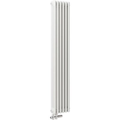 AICA Traditioneller Heizkörper 1500 x 290 mm 983W Dreilagig Gusseisenstil Weiß AICA Traditioneller Heizkörper 1500 x 290 mm 983W Dreilagig Gusseisenstil Weiß
