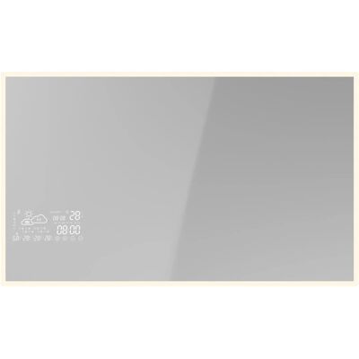 Blumfeldt Smart Spiegel Infrarotheizung 500 W IP44 Blumfeldt Smart Spiegel Infrarotheizung 500 W IP44