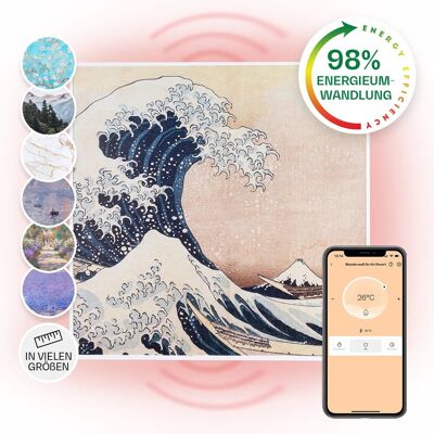 Klarstein Wonderwall Air Art Smart Infrarotheizung - 60x60cm 350W WiFi Klarstein Wonderwall Air Art Smart Infrarotheizung - 60x60cm 350W WiFi