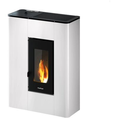 Freepoint Atrium 5 Pelletofen - Pellet Ofen, Weiß, 2,5-5,2 kW, Dauerbetrieb Freepoint Atrium 5 Pelletofen - Pellet Ofen, Weiß, 2,5-5,2 kW, Dauerbetrieb