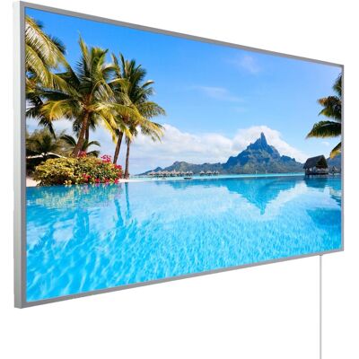 Könighaus Infrarotheizung Panorama-Serie 50 cm x 60 cm 300 W Bora Bora Insel Könighaus Infrarotheizung Panorama-Serie 50 cm x 60 cm 300 W Bora Bora Insel