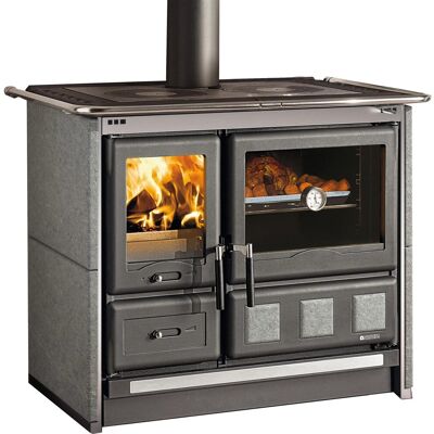La Nordica-Extraflame - Rosa XXL - Anthrazit - Holzofen La Nordica-Extraflame - Rosa XXL - Anthrazit - Holzofen