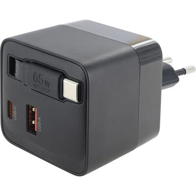 Schwaiger Ladeadapter LADR2165 USB-A & USB-C 230 V Schwaiger Ladeadapter LADR2165 USB-A & USB-C 230 V