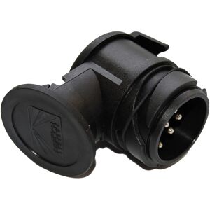 Stema Adapterstück 13/7-polig Schwarz Stema Adapterstück 13/7-polig Schwarz