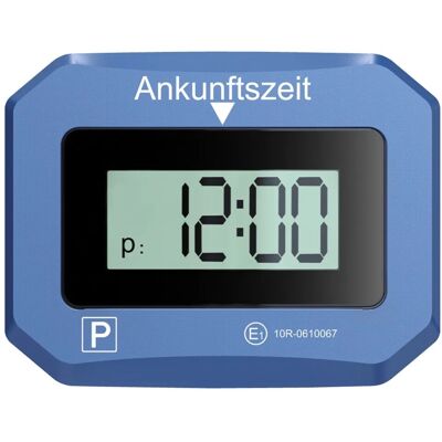 Technaxx Elektronische Parkscheibe TX-272 Blau Technaxx Elektronische Parkscheibe TX-272 Blau