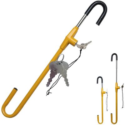 TRUTZHOLM Lenkradkralle Pedalschloss Universal Diebstahlsicherung 56,5 bis 75,5 cm TRUTZHOLM Lenkradkralle Pedalschloss Universal Diebstahlsicherung 56,5 bis 75,5 cm