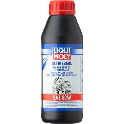 Liqui Moly Getriebeöl - 1401 - Mineralöl SAE 80W - 0,5L Liqui Moly Getriebeöl - 1401 - Mineralöl SAE 80W - 0,5L