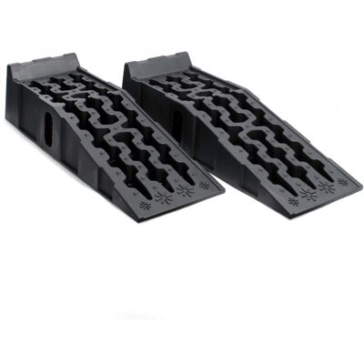 Wiltec - 2x Heavy-Duty Ramps - HDPE - 5t - Fahrzeugramps Wiltec - 2x Heavy-Duty Ramps - HDPE - 5t - Fahrzeugramps