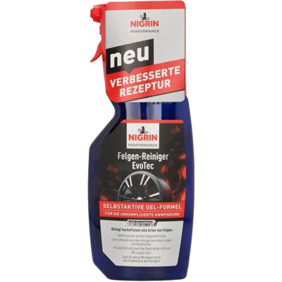 Nigrin EvoTec Felgen-Reiniger - Selbstaktiv, pH-neutral Nigrin EvoTec Felgen-Reiniger - Selbstaktiv, pH-neutral