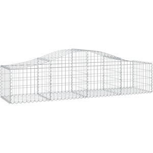 vidaXL Bogenförmige Gabionen 3 St 200x50x40/60 cm - Gabionen vidaXL Bogenförmige Gabionen 3 St 200x50x40/60 cm - Gabionen