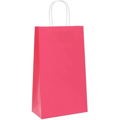 vidaXL Rosa Kraftpapiertragetaschen 250 Stk. vidaXL Rosa Kraftpapiertragetaschen 250 Stk.
