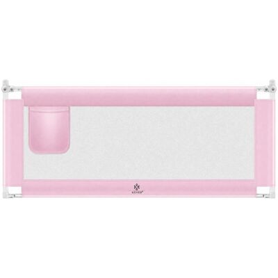 KESSER Bettschutzgitter für Kinder Klappbar Länge 150 cm Rosa KESSER Bettschutzgitter für Kinder Klappbar Länge 150 cm Rosa