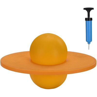 Relaxdays Pogo Ball Kunststoff Gelb Rutschfest Bis 100 kg 25 cm x 39 cm x 28 cm Relaxdays Pogo Ball Kunststoff Gelb Rutschfest Bis 100 kg 25 cm x 39 cm x 28 cm