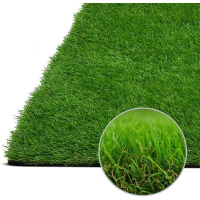 Karat Kunstrasen Vita 40 mm Höhe UV-beständig 2400 g/m² 100 x 450 cm Karat Kunstrasen Vita 40 mm Höhe UV-beständig 2400 g/m² 100 x 450 cm