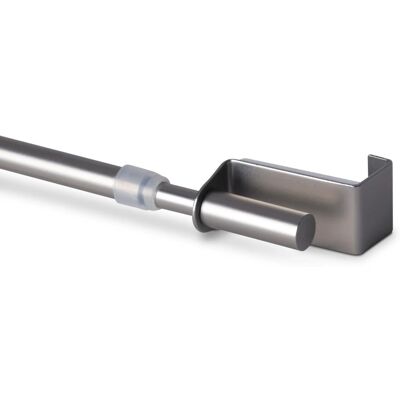 Bestlivings Klemmstange Spannvitrage Twist 90 bis 130 cm Silber Bestlivings Klemmstange Spannvitrage Twist 90 bis 130 cm Silber