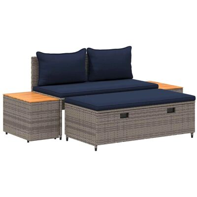 vidaXL Outdoor-Sofagarnitur 4-Seater 4-Tlg 55 x 30 x 39 cm 42025893 vidaXL Outdoor-Sofagarnitur 4-Seater 4-Tlg 55 x 30 x 39 cm 42025893