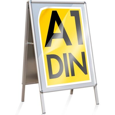 KARAT Kundenstopper aus Aluminium für Plakate 107 x 64,4 cm A1 KARAT Kundenstopper aus Aluminium für Plakate 107 x 64,4 cm A1