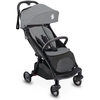 Globber Stroll Lite Buggy für Baby und Kleinkind 1-Hand-Falt-Automatik Leichtgewicht 5/6 Zoll Bereifung Grau Globber Stroll Lite Buggy für Baby und Kleinkind 1-Hand-Falt-Automatik Leichtgewicht 5/6 Zoll Bereifung Grau