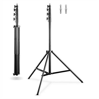 Walimex Pro Air 380 Deluxe Lampenstativ 380Cm 2Er-Set Lichtstativ Blitzstativ Walimex Pro Air 380 Deluxe Lampenstativ 380Cm 2Er-Set Lichtstativ Blitzstativ