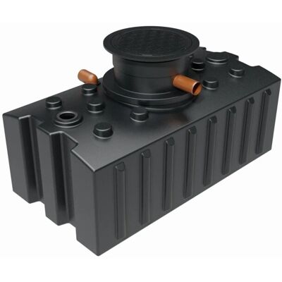GreenLife Regenwasser Flachtank 2.000, Fassungsvermögen mit Biovitor GreenLife Regenwasser Flachtank 2.000, Fassungsvermögen mit Biovitor