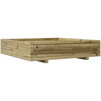 vidaXL Pflanzkübel - 50X50X68,5 cm Kiefernholz Imprägniert vidaXL Pflanzkübel - 50X50X68,5 cm Kiefernholz Imprägniert