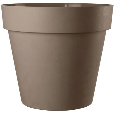 Deroma Pflanztopf Like mit Rollen 58 cm Camel Deroma Pflanztopf Like mit Rollen 58 cm Camel