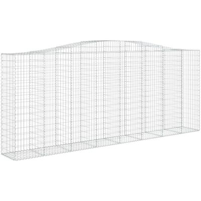 vidaXL Bogenförmige Gabionen - Garten Schallschutz vidaXL Bogenförmige Gabionen - Garten Schallschutz