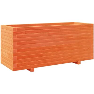 vidaXL Pflanzkübel 40X40X49,5 Cm Massivholz Kiefer Wachsbraun - Gartenkübel vidaXL Pflanzkübel 40X40X49,5 Cm Massivholz Kiefer Wachsbraun - Gartenkübel