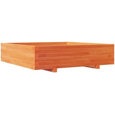 vidaXL Gartenkübel Wachsbraun 100x100x26,5 cm - Gartendeko vidaXL Gartenkübel Wachsbraun 100x100x26,5 cm - Gartendeko