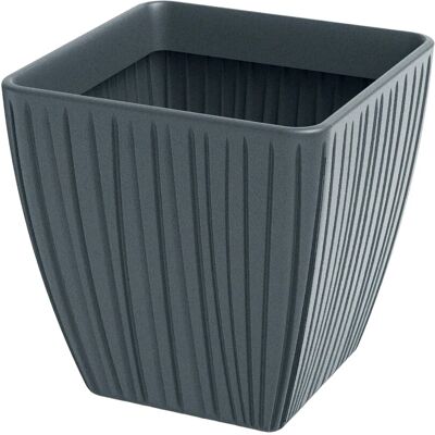 Prosperplast Blumentopf Fero Square 40 cm x 40 cm x 40 cm Betongrau Prosperplast Blumentopf Fero Square 40 cm x 40 cm x 40 cm Betongrau