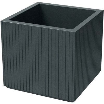 Prosperplast Blumentopf Coro Square 44 cm x 48 cm x 48 cm Graphit Prosperplast Blumentopf Coro Square 44 cm x 48 cm x 48 cm Graphit