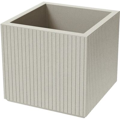 Prosperplast Blumentopf Coro Square 44 cm x 48 cm x 48 cm Sand Prosperplast Blumentopf Coro Square 44 cm x 48 cm x 48 cm Sand