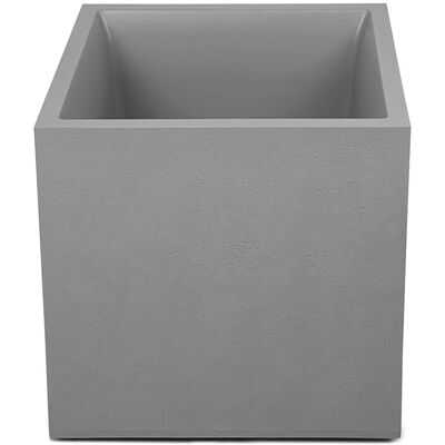Ondis24 Pflanzkübel Basalt 50 Blumentopf Doppelwandig Grau Pflanzgefäß Ondis24 Pflanzkübel Basalt 50 Blumentopf Doppelwandig Grau Pflanzgefäß