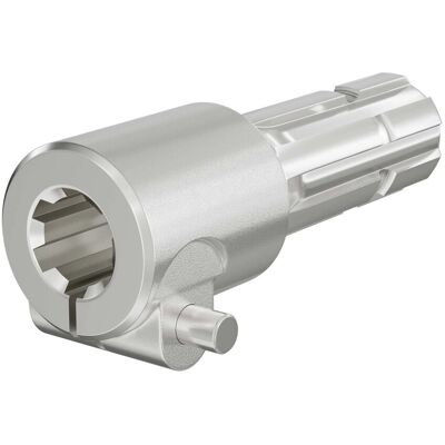 Wiltec Zapfwelle 175 Mm Buchse Keilwellenaufnahme 1 3/8 Zoll Z6 Ausgangswelle 1 3/4 Zoll Z6 Wiltec Zapfwelle 175 Mm Buchse Keilwellenaufnahme 1 3/8 Zoll Z6 Ausgangswelle 1 3/4 Zoll Z6