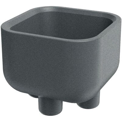 Prosperplast Blumentopf Molta Square Foot 48 cm x 48 cm x 39 cm Granit Prosperplast Blumentopf Molta Square Foot 48 cm x 48 cm x 39 cm Granit