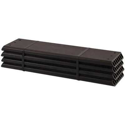 PLUS Pipe Planken Schiefergrau WPC 60 cm 3 Stück Gartenzubehör Hochbeet Gartenartikel PLUS Pipe Planken Schiefergrau WPC 60 cm 3 Stück Gartenzubehör Hochbeet Gartenartikel