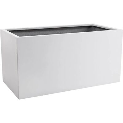 Vivanno Pflanzkübel Maxi 60 cm x 30 cm x 30 cm Weiß Vivanno Pflanzkübel Maxi 60 cm x 30 cm x 30 cm Weiß