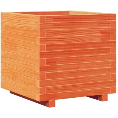vidaXL Pflanzkübel Wachsbraun 50x50x49,5 cm - Gartenkübel vidaXL Pflanzkübel Wachsbraun 50x50x49,5 cm - Gartenkübel