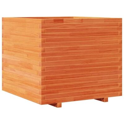 vidaXL Pflanzkübel aus massivem Kiefernholz 80x80x72 cm - Gartentopf vidaXL Pflanzkübel aus massivem Kiefernholz 80x80x72 cm - Gartentopf