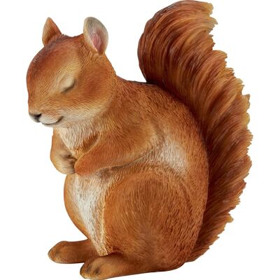 Deko-Figur Eichhörnchen Sitzend 11 cm x 18 cm x 19 cm Hellbraun Deko-Figur Eichhörnchen Sitzend 11 cm x 18 cm x 19 cm Hellbraun