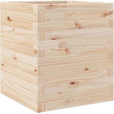 vidaXL Pflanzkübel Massivholz Kiefer 40x40x46 cm - Gartenkübel vidaXL Pflanzkübel Massivholz Kiefer 40x40x46 cm - Gartenkübel