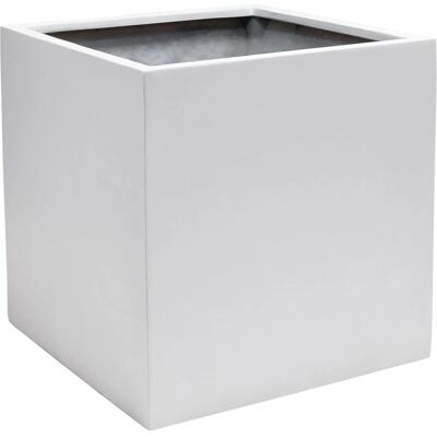 Vivanno Pflanzkübel Block 40 cm x 40 cm x 40 cm Weiß Vivanno Pflanzkübel Block 40 cm x 40 cm x 40 cm Weiß