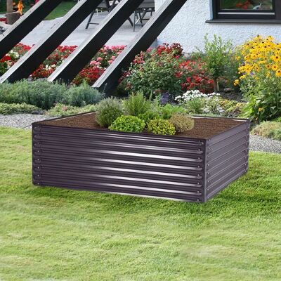 Floraworld Stahl Pflanzkasten rechteckig - Garten Außenbereich Floraworld Stahl Pflanzkasten rechteckig - Garten Außenbereich