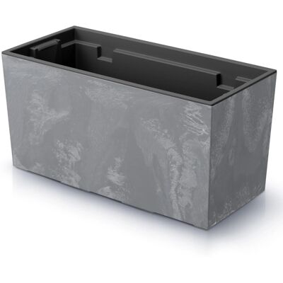 Prosperplast Pflanzkasten Urbi Beton Effect 8 L Steingrau Prosperplast Pflanzkasten Urbi Beton Effect 8 L Steingrau