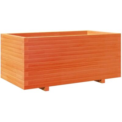 vidaXL Pflanzkübel 40X40X49,5 Cm Massivholz Kiefer Wachsbraun - Gartenkübel vidaXL Pflanzkübel 40X40X49,5 Cm Massivholz Kiefer Wachsbraun - Gartenkübel