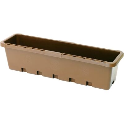 GreenLife Blumenkasten 3 Stück in Terrabraun als Komplett Set GreenLife Blumenkasten 3 Stück in Terrabraun als Komplett Set