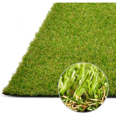 Karat Kunstrasen Cambridge 25 mm Höhe UV-beständig 1500 g/m² 100 x 450 cm Karat Kunstrasen Cambridge 25 mm Höhe UV-beständig 1500 g/m² 100 x 450 cm